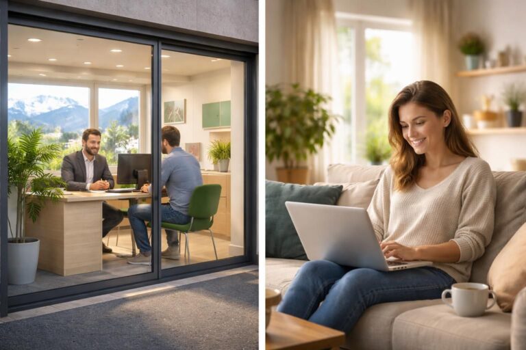 découvrez les avantages d'une mutuelle à grenoble, choisissez entre une agence de proximité pour un contact direct ou une mutuelle en ligne pour plus de simplicité et d'économies.